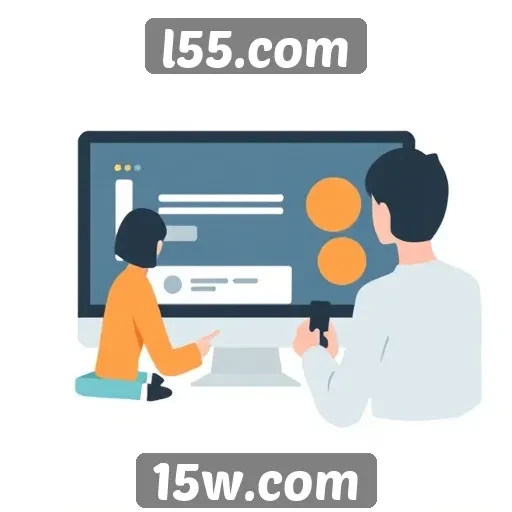 Experiência de usuário no site l55.com é avaliada